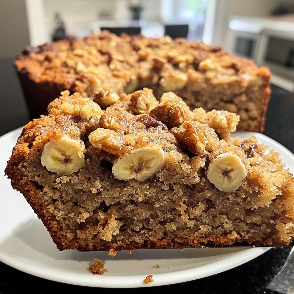 Bananenbrot mit Walnüssen