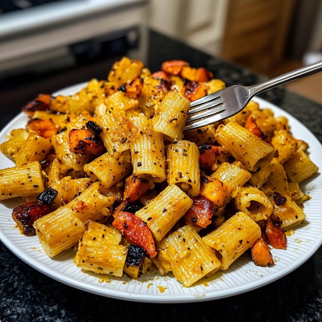 Rigatoni mit Ofengemüse