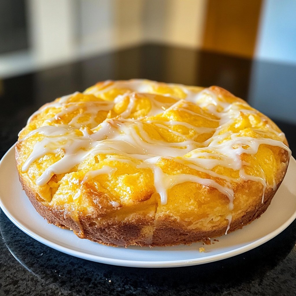 Zitronenkuchen mit Joghurt