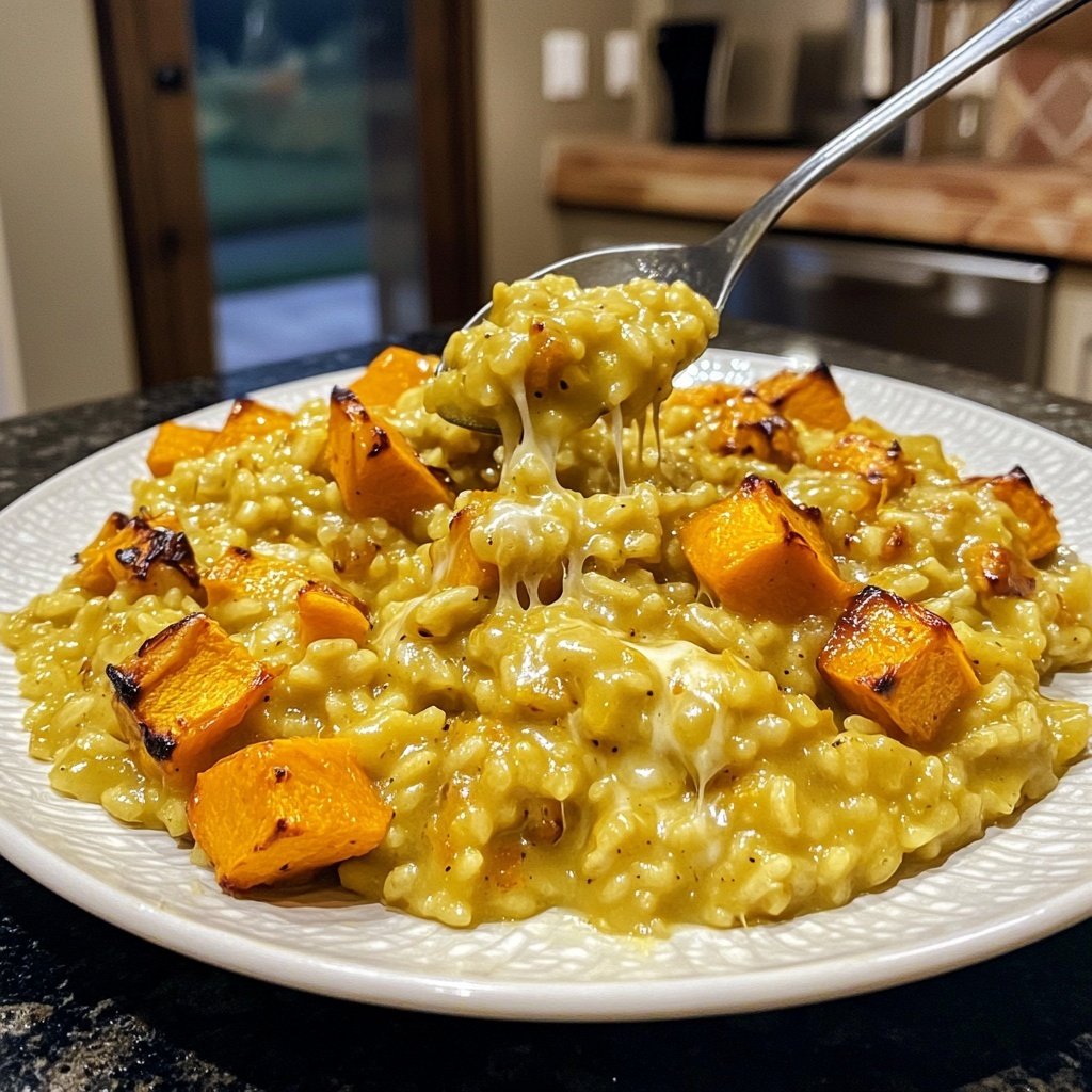 Risotto mit Kürbis