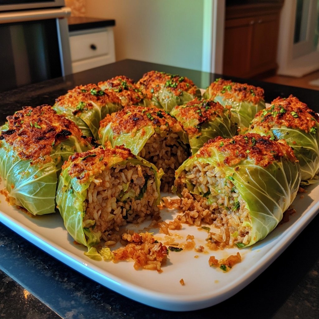 Dolmeh Kalam – Kohlrouladen nach persischer Art