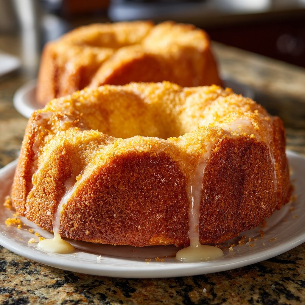 Zitronenkuchen mit Zitronenabrieb