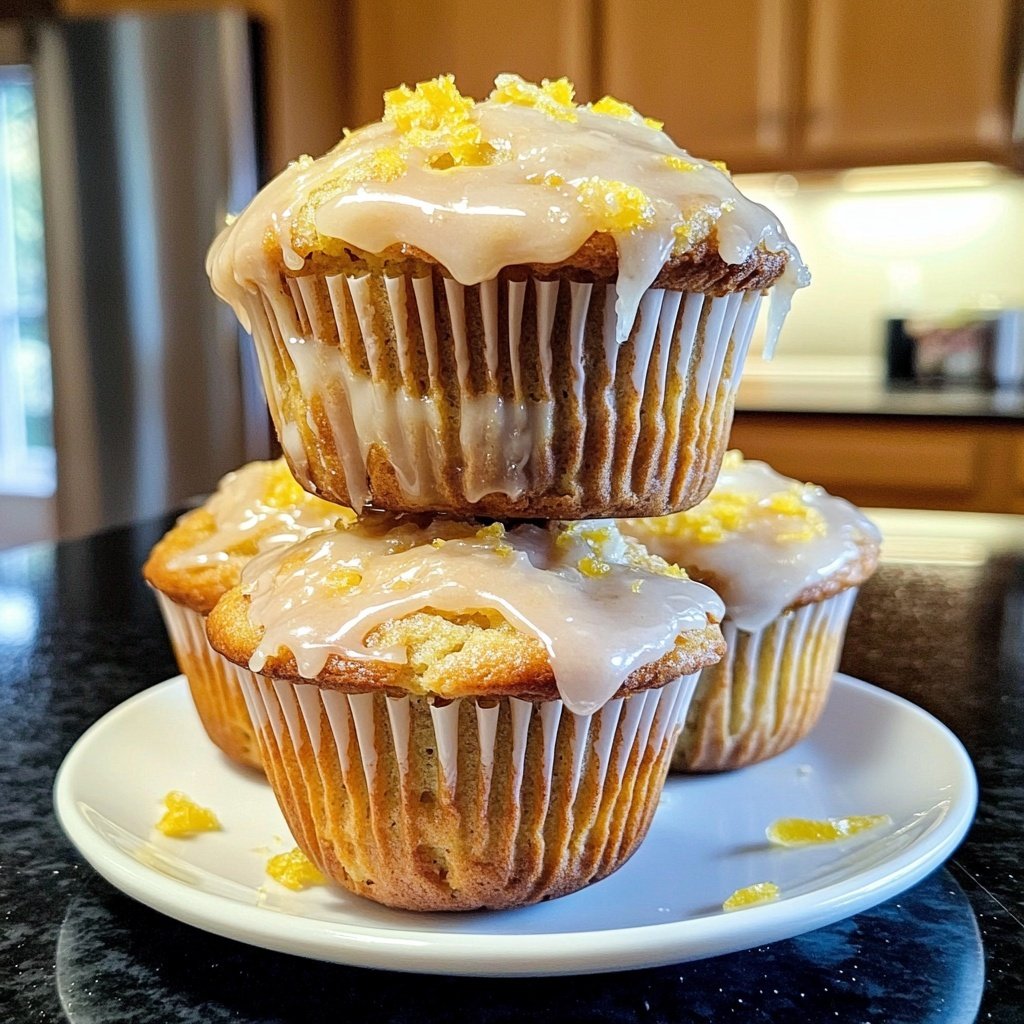 Zitronenkuchen Muffins