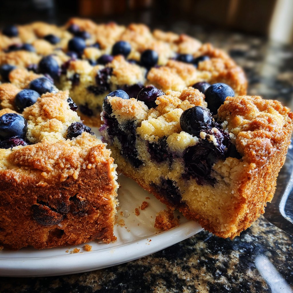 Streuselkuchen Mit Heidelbeeren