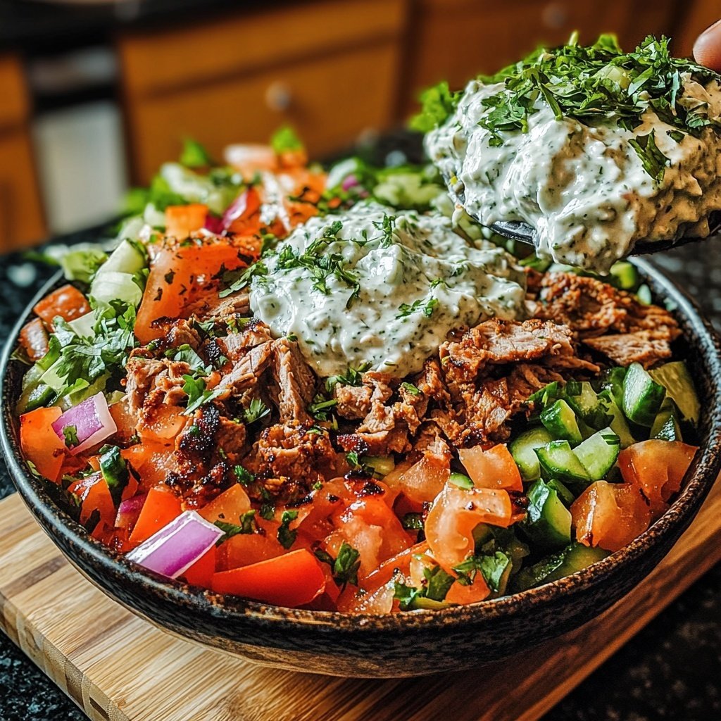 Döner Bowl Low Carb
