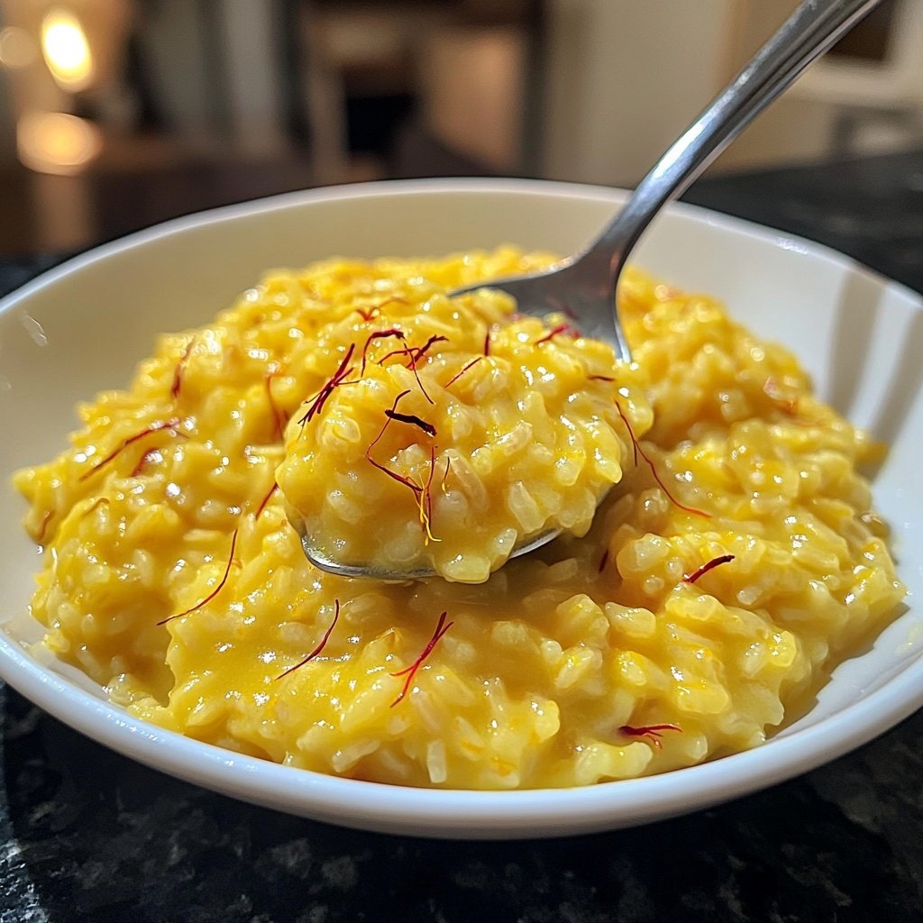 Risotto mit Safran